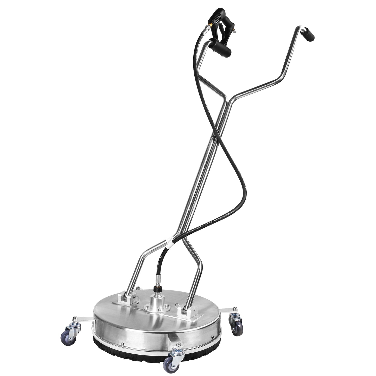 WOJET 20" Pressure Washer Surface Cleaner, 4500 Psi Stainless Steel Power Washer Attachment for Driveway Cleaning PA7605