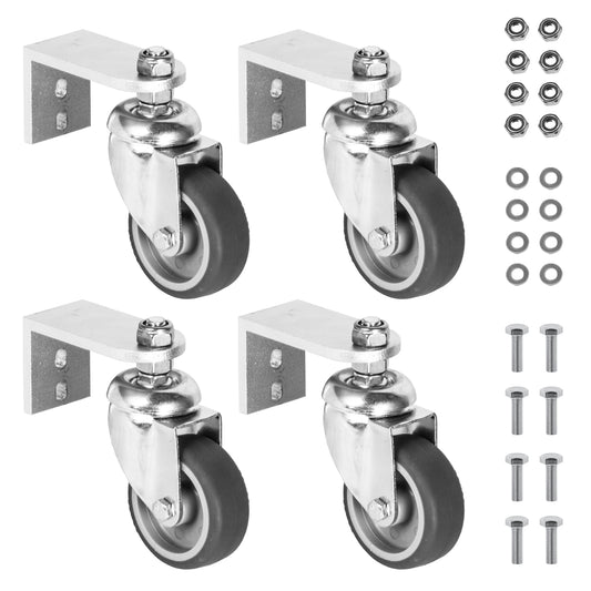 Castor Kit for 18 in & 20 in Plastic Pressure Washer Surface Cleaner PA7603/PA7606/PA7607