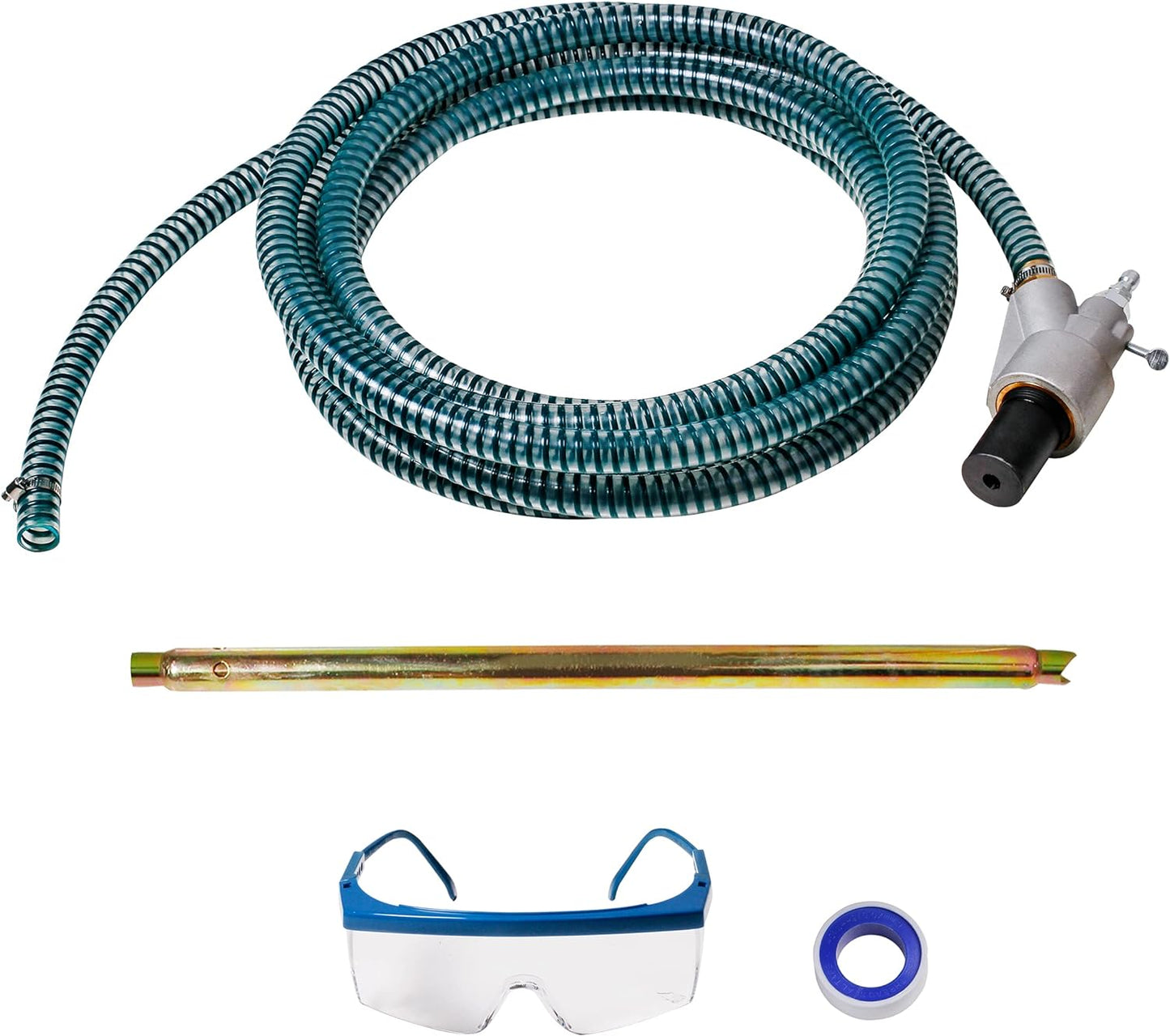 Kit de chorro de arena WOJET, accesorio para chorro de arena húmedo, 5000 PSI, desconexión rápida de 1/4 de pulgada 