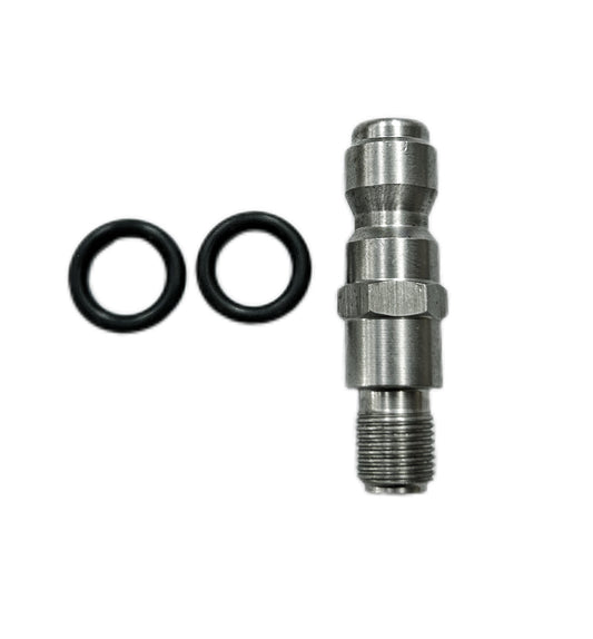 Pressure Washer Surface Cleaner Inlet， 1/4”Quick Plug (2-Pack)
