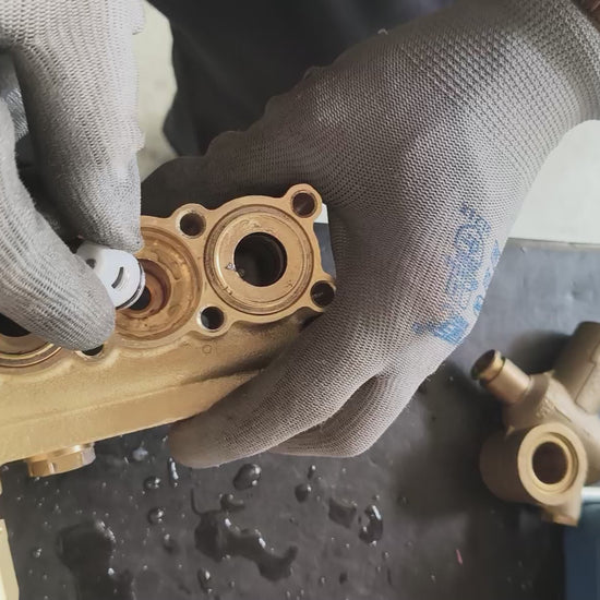 How to install the check valve kit